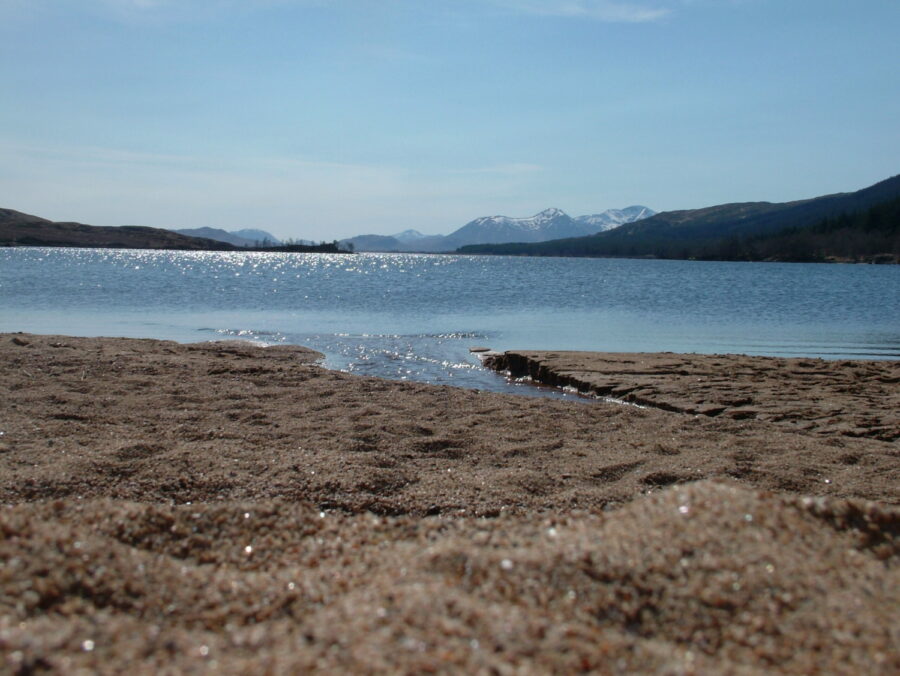 The Beach at Loch Laidon