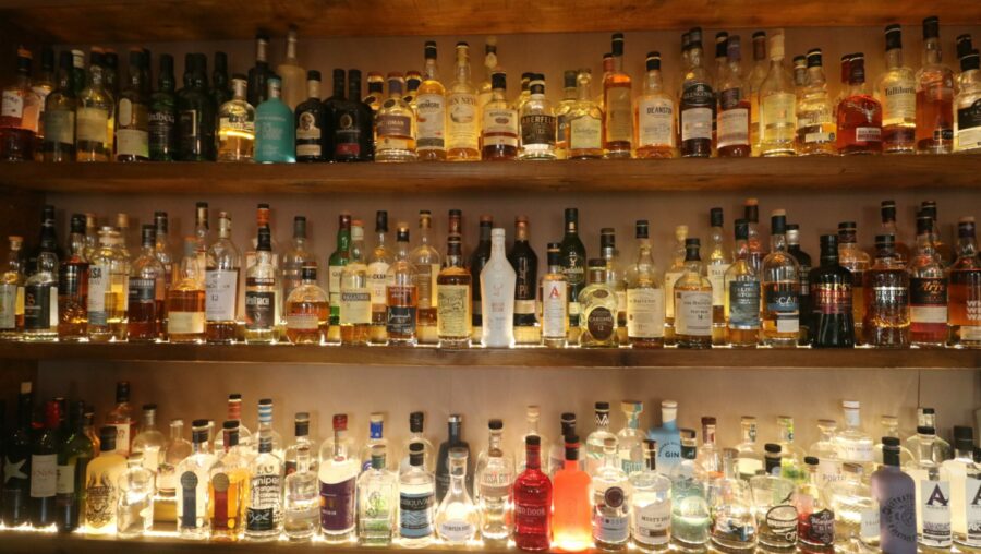 A Well Stocked Bar